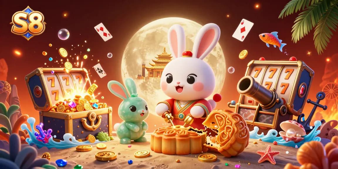 S8 invites players to enjoy thrilling casino experiences with vibrant elements and engaging characters.