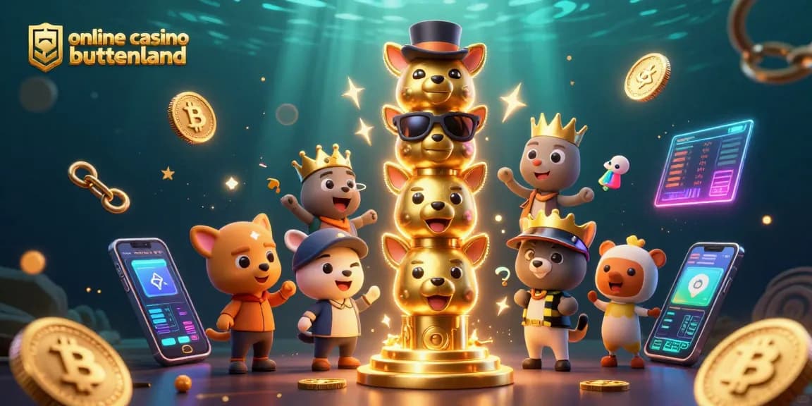 Engage with vibrant online casino buitenland content featuring lively 3D illustrations of crypto elements.