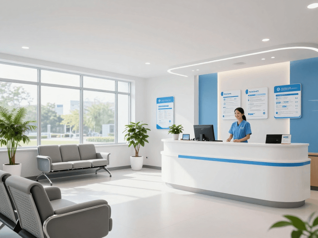 slot7000: Trustworthy healthcare environment for patient care and consultation in a modern clinic.