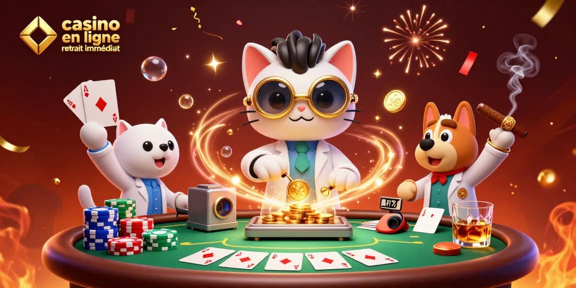 Gagnez rapidement avec le casino en ligne retrait immédiat tout en jouant à vos jeux préférés.