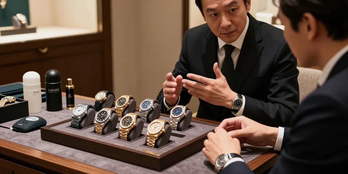 Showcase of premium clone watches highlighting luxury craftsmanship and elegant designs.