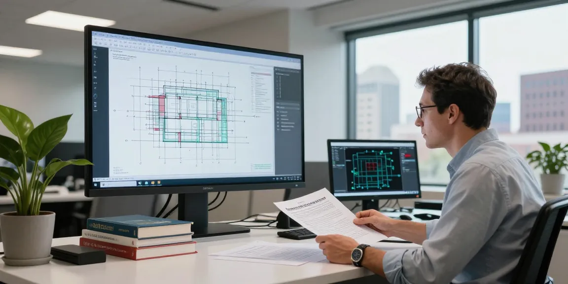 Licensed engineer reviewing structural integrity assessment missouri reports in modern office