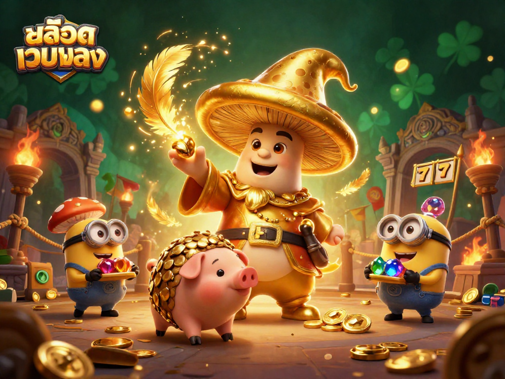 Spin the reels with สล็อตเว็บตรง amidst magical treasures and captivating 3D characters.