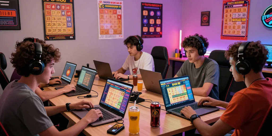 Engaged players using CIKA4D platform for Toto Macau betting in a vibrant gaming atmosphere.