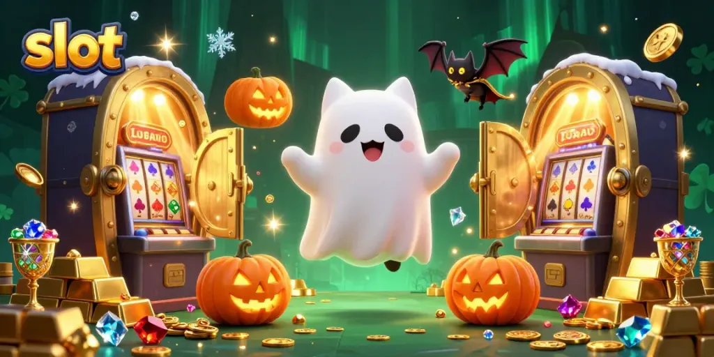 Slot terbaru dengan karakter hantu dan bat temanya, menarik untuk pemain judi.