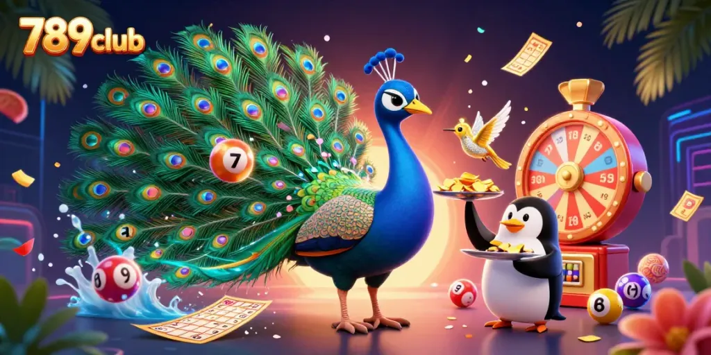 Experience thrilling gameplay at 789club with dynamic casino characters and vibrant game elements.