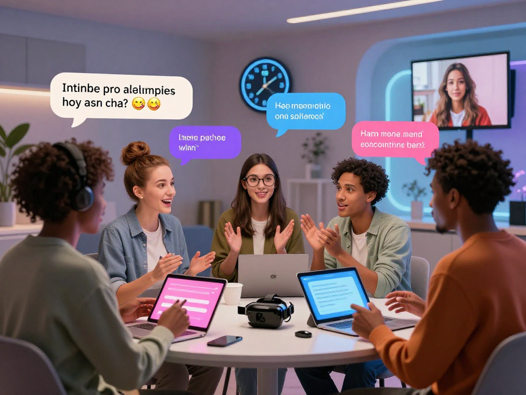 Engaging free ai sex chat scene with avatars in vibrant virtual space showcasing animated conversations and supportive environments.