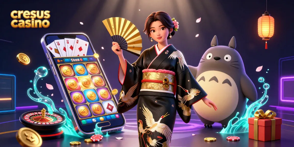 Cresus Casino présente des jeux de machines à sous vibrants avec un thème asiatique élégant et des éléments dynamiques.