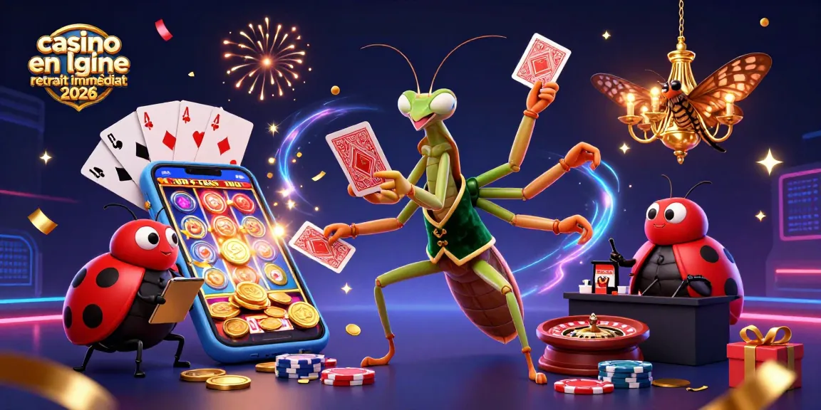 Jouer dans un casino en ligne retrait immédiat 2026 avec des gains en cryptomonnaies.