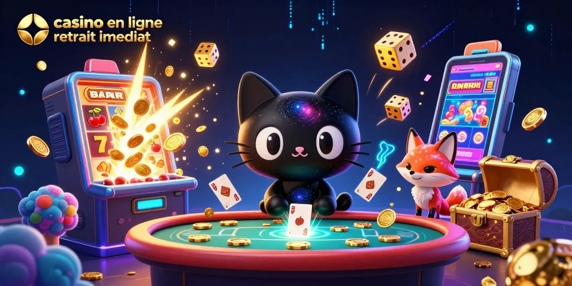 Jouez dans un casino en ligne retrait immédiat avec une expérience immersive et dynamique.