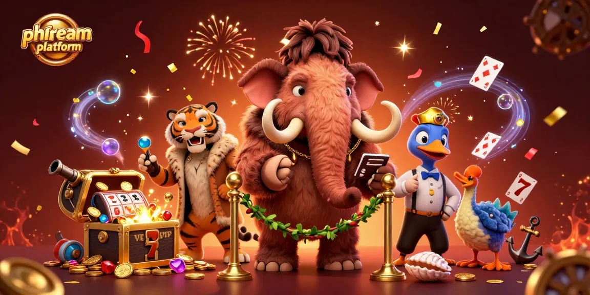 Experience exciting gameplay at the phdream platform with vibrant casino characters and action-packed visuals