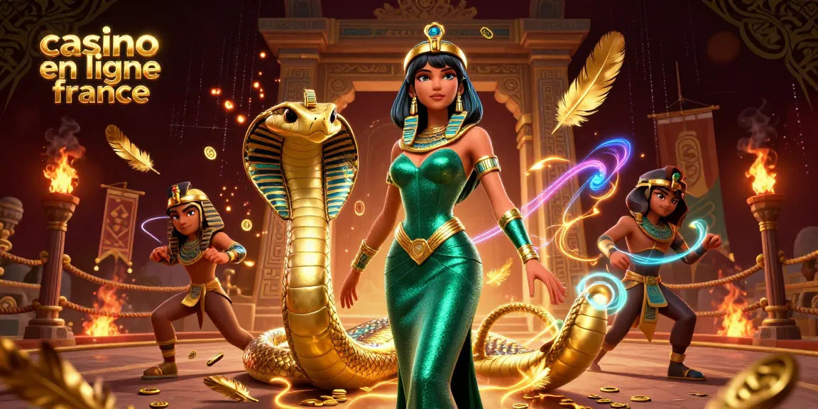 Vivez un gameplay captivant au casino en ligne France avec une illustration captivante d'une scène de casino éblouissante.