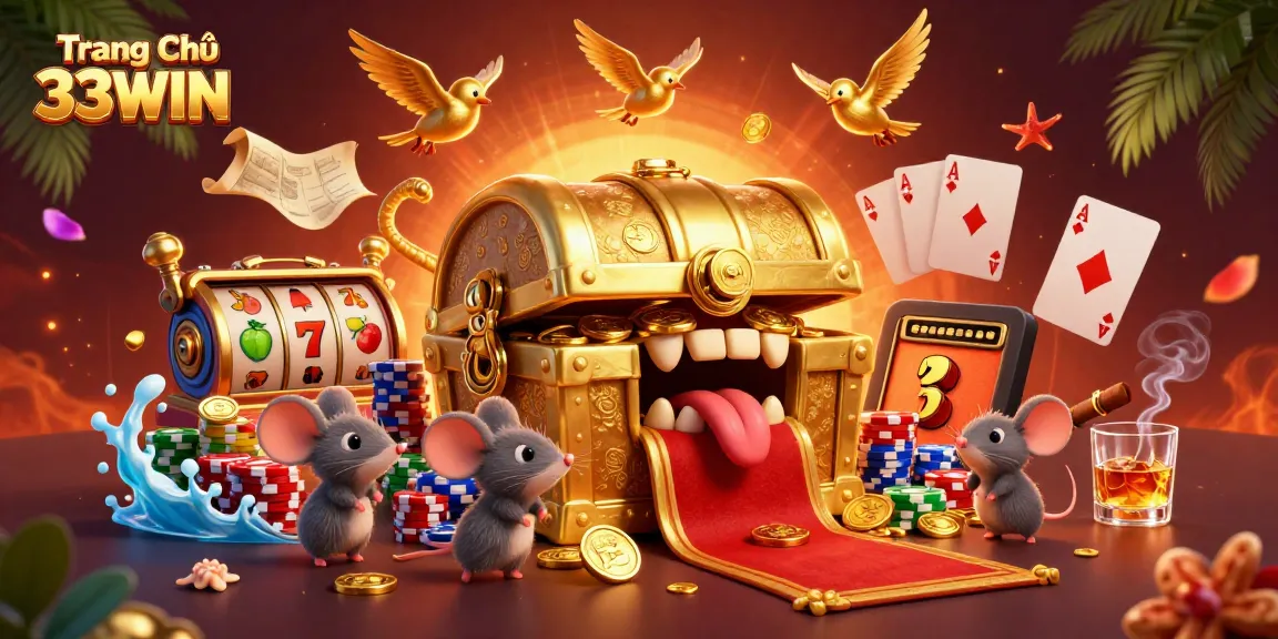Experience the thrill of winning at Trang Chủ 33WIN with exciting slots and golden treasures.