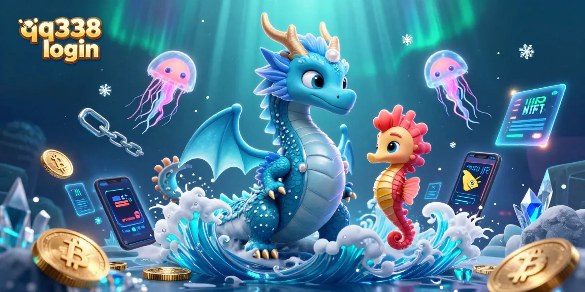 Experience the thrill of qq338 login with vibrant underwater casino elements and fantasy creatures!