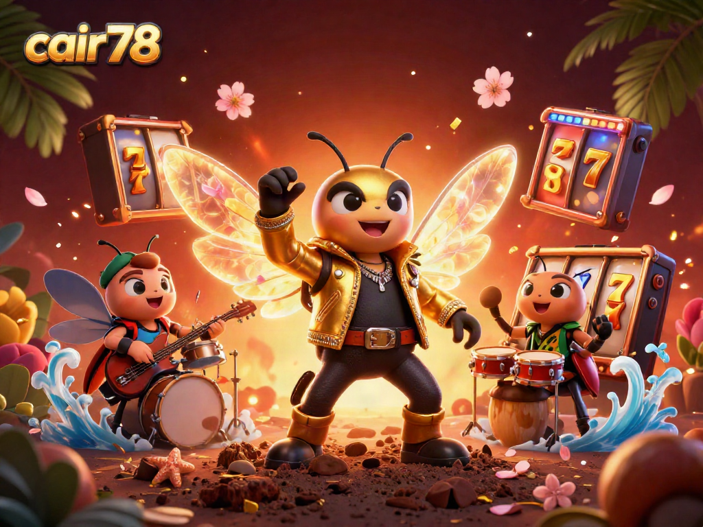 Gambarlah pengalaman bermain cair78 dengan slot menguntungkan dan elemen permainan yang berkilauan.