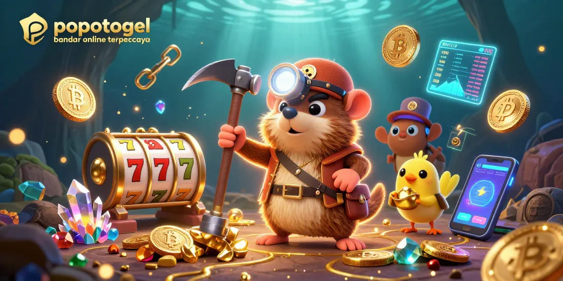 Engage with the thrilling adventure of popotogel bandar online terpercaya while mining for treasures in this vibrant scene.