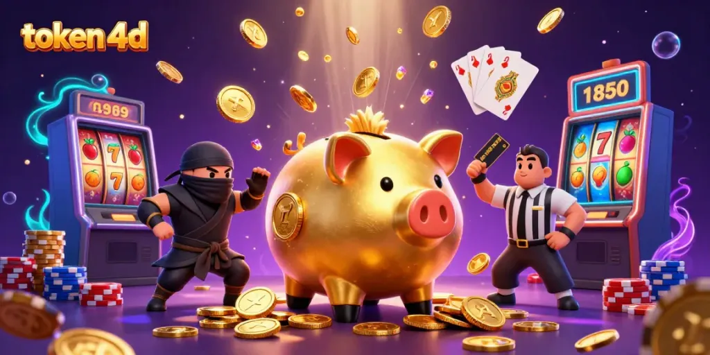 Jelajahi permainan slot yang menguntungkan dengan token 4d di dunia judi online yang menarik.