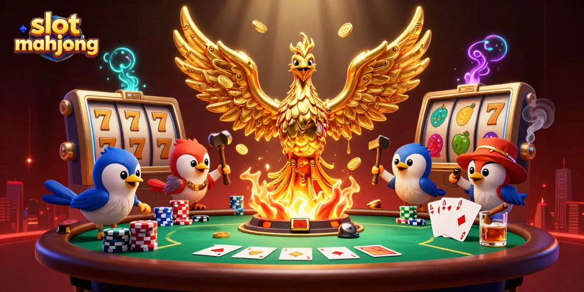 Experience slot mahjong thrills with molten phoenix and dynamic casino elements.