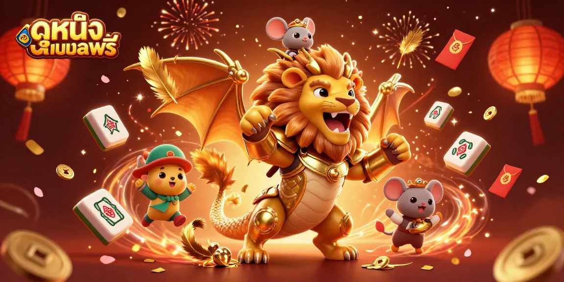 ดูหนังออนไลน์ฟรี กับภาพการ์ตูน 3D ที่เต็มไปด้วยความสนุกสนานและโชคดีในคาสิโน