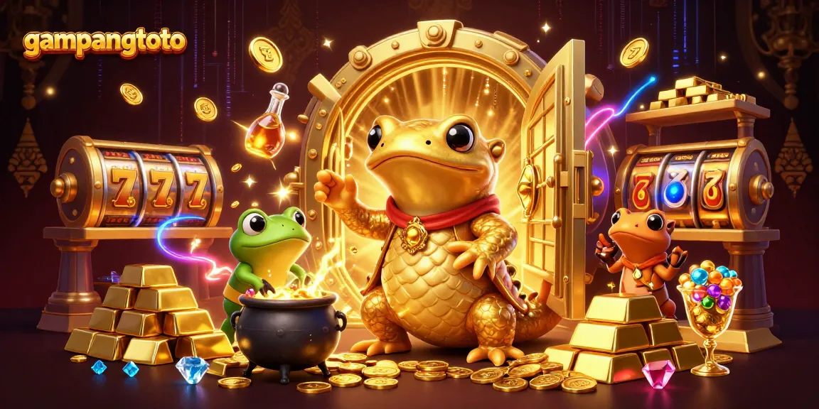 Experience thrilling gameplay with gampangtoto as golden characters transform base metals into winning jackpots