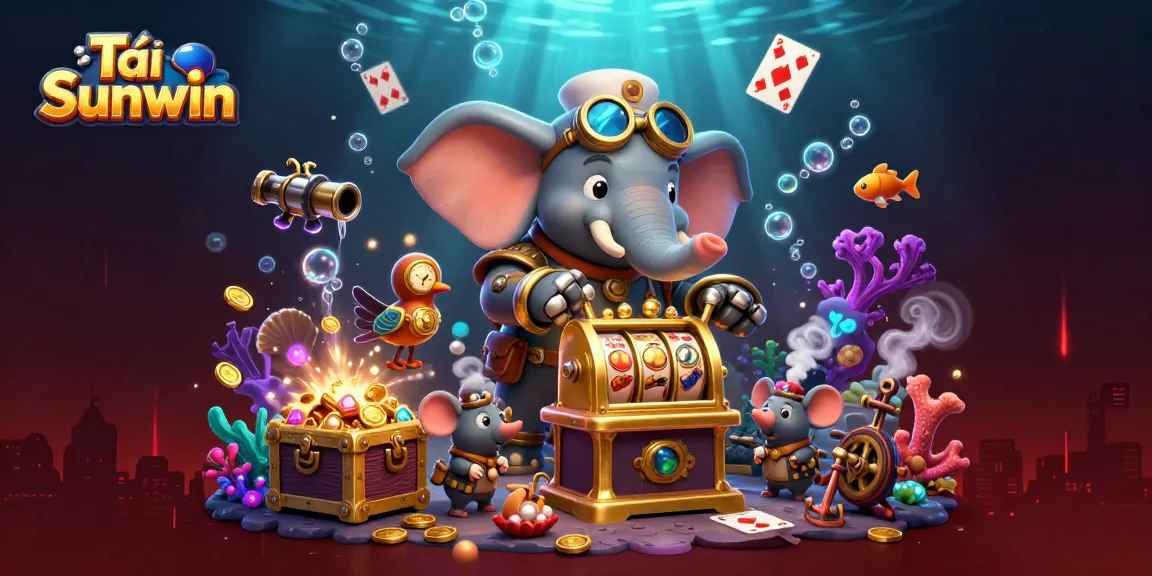 Tải Sunwin and enjoy a thrilling adventure with interactive 3D slot machines and underwater treasures.