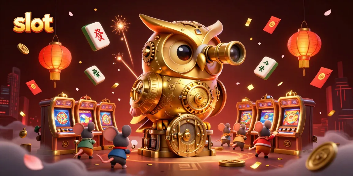 Permainan slot menarik di dalam gambar ilustrasi kasino dengan fitur-fitur yang menawan.