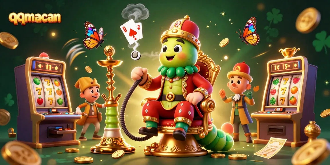 Experience thrilling slot action with qqmacan’s dynamic characters and vibrant casino elements.