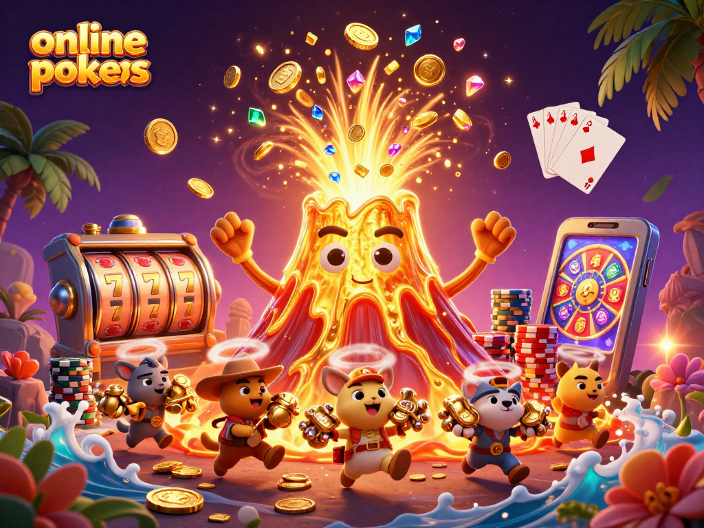 Experience thrilling online pokies excitement with vibrant treasures and spinning slot reels.