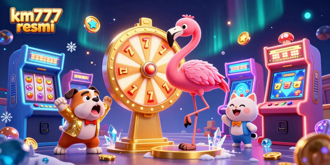 Engage with the km777 resmi prize wheel experience, featuring an exciting casino atmosphere.