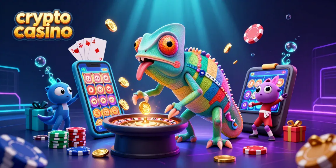 Visitez un casino crypto où la chance et les gains se mêlent à des décorations lumineuses et des jeux captivants.