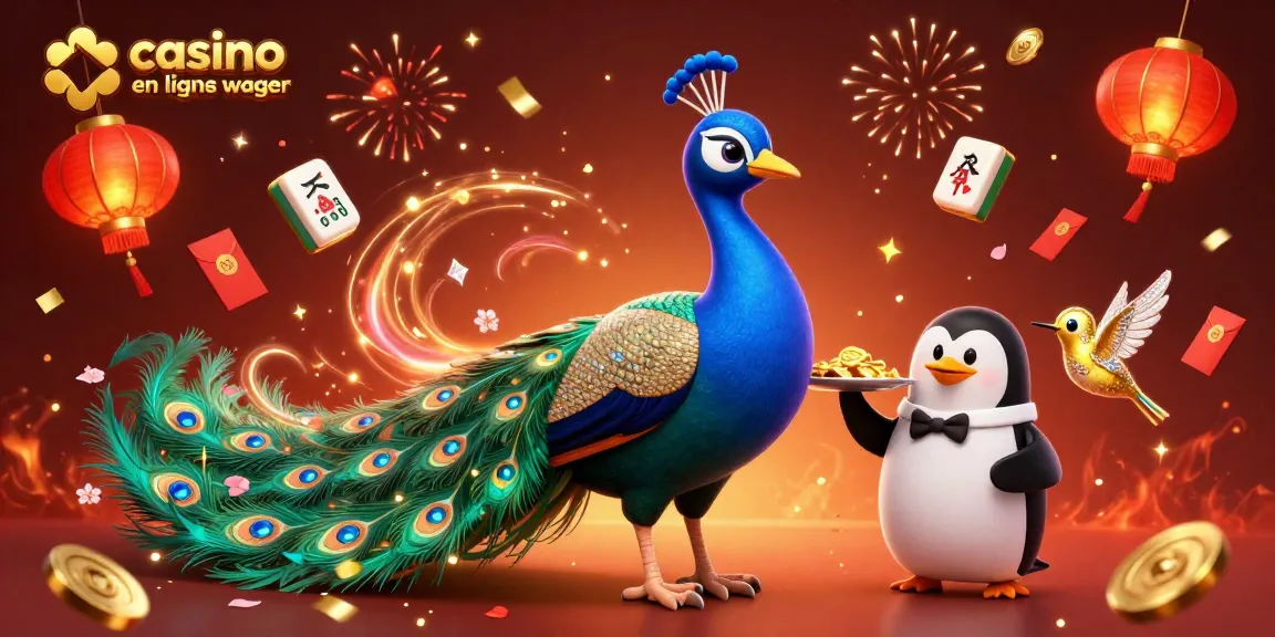 Profitez de l'expérience dynamique du casino en ligne sans wager avec des personnages et éléments festifs.