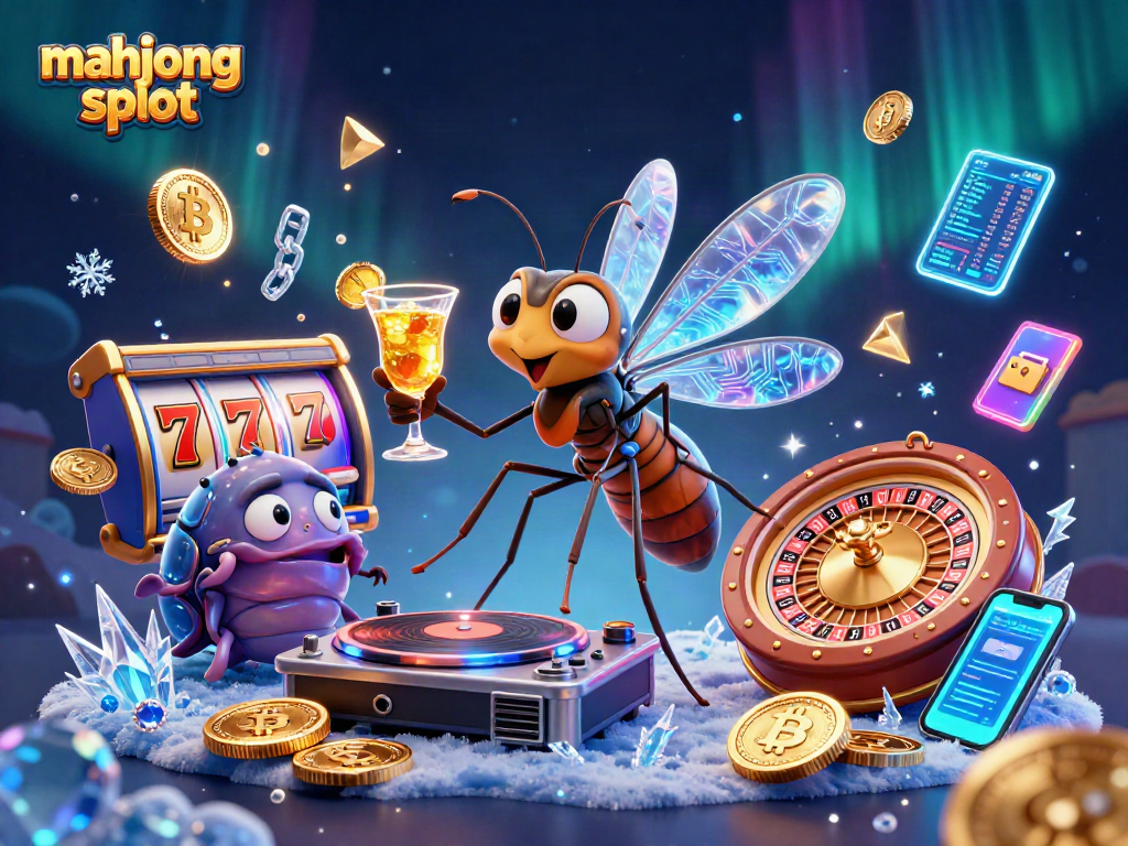 Engage with the mahjong slot experience featuring three unique casino characters in an immersive gaming scene.