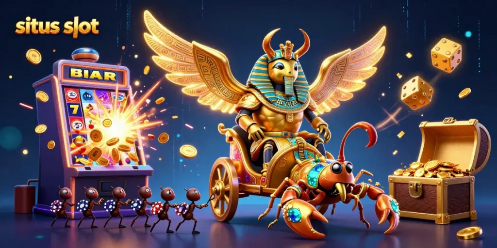 Menangkan jackpot di situs slot dengan simbol beruntung dan petualangan slot menarik.