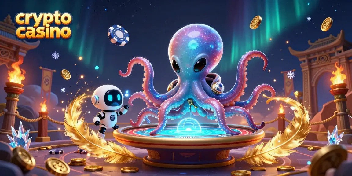 Jouer au crypto casino en ligne avec des personnages futuristes et des jeux holographiques dynamiques.
