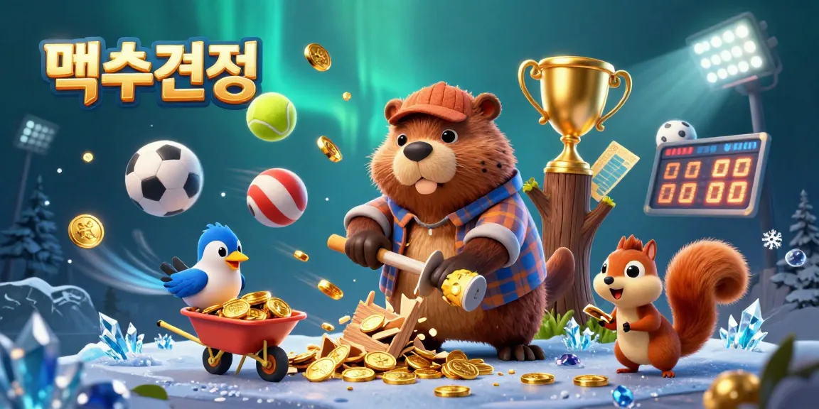 먹튀검증에서 안전하게 배팅하는 모습을 담은 풍성한 카지노 일러스트