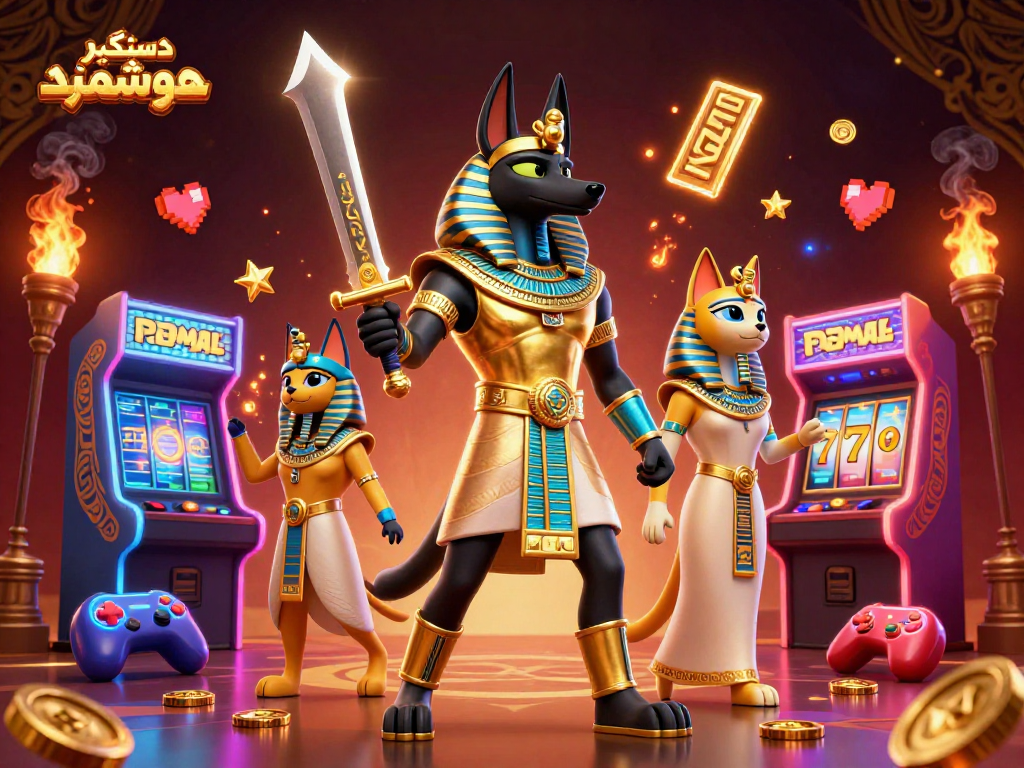 Experience the thrilling دستگیره هوشمند atmosphere with vibrant slot machines and dynamic action.