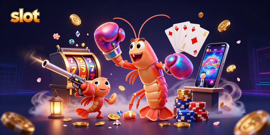 Spin and win at the slot games with vibrant characters and thrilling elements in a rich casino scene.