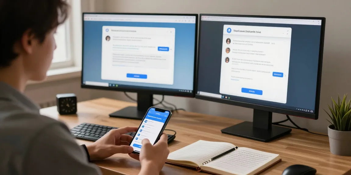 Engaging scene depicting telegram china verification with a user verifying their account using modern tech.