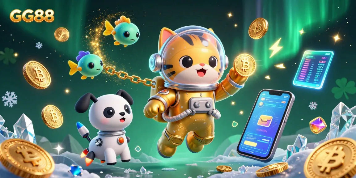 Experience winning opportunities at GG88 with vibrant casino elements and engaging characters.