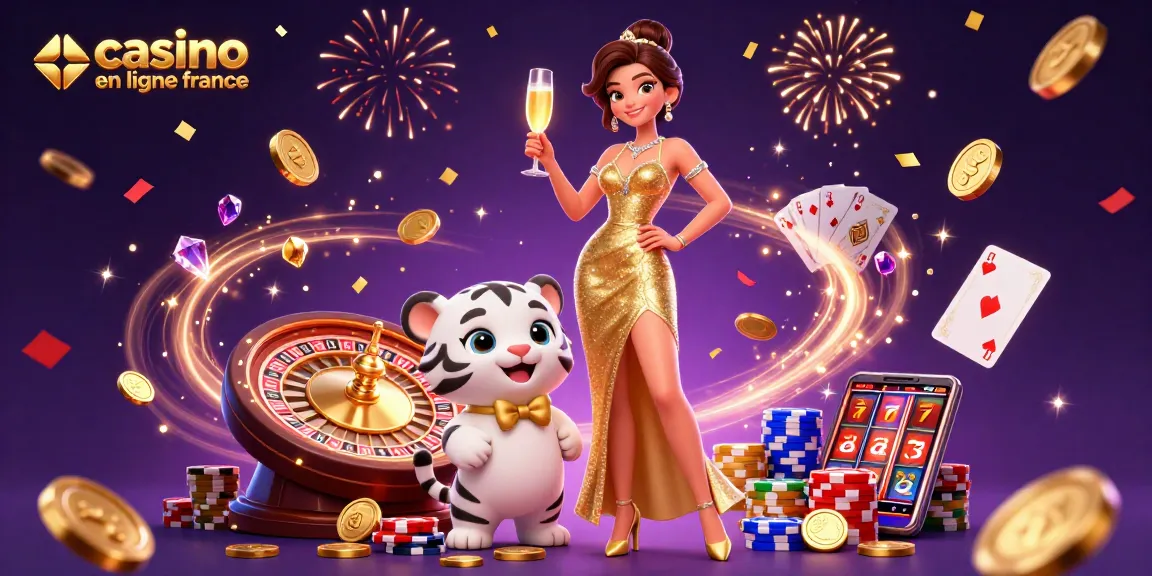 Play exciting games at casino en ligne france with the glamorous lady and lucky tiger.