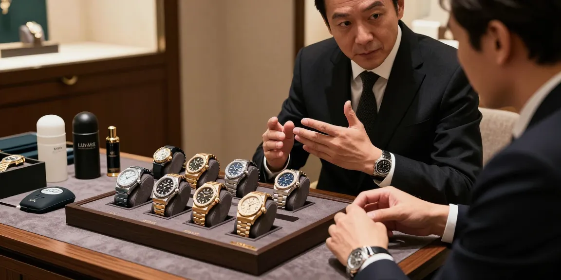 Showcase of premium clone watches highlighting luxury craftsmanship and elegant designs.