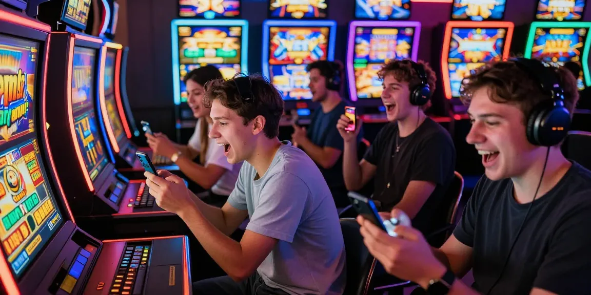Players making deposit pulsa tanpa potongan in an exciting online gaming environment using mobile devices
